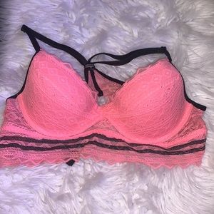 Vintage Pink Lace bra